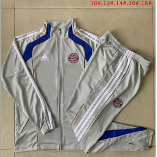 Chándal Bayern Munich 2025/26 ( Gray Half Zipper) - NIÑOS